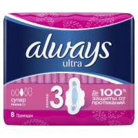 Прокладки Олвейс ультра супер плюс N8